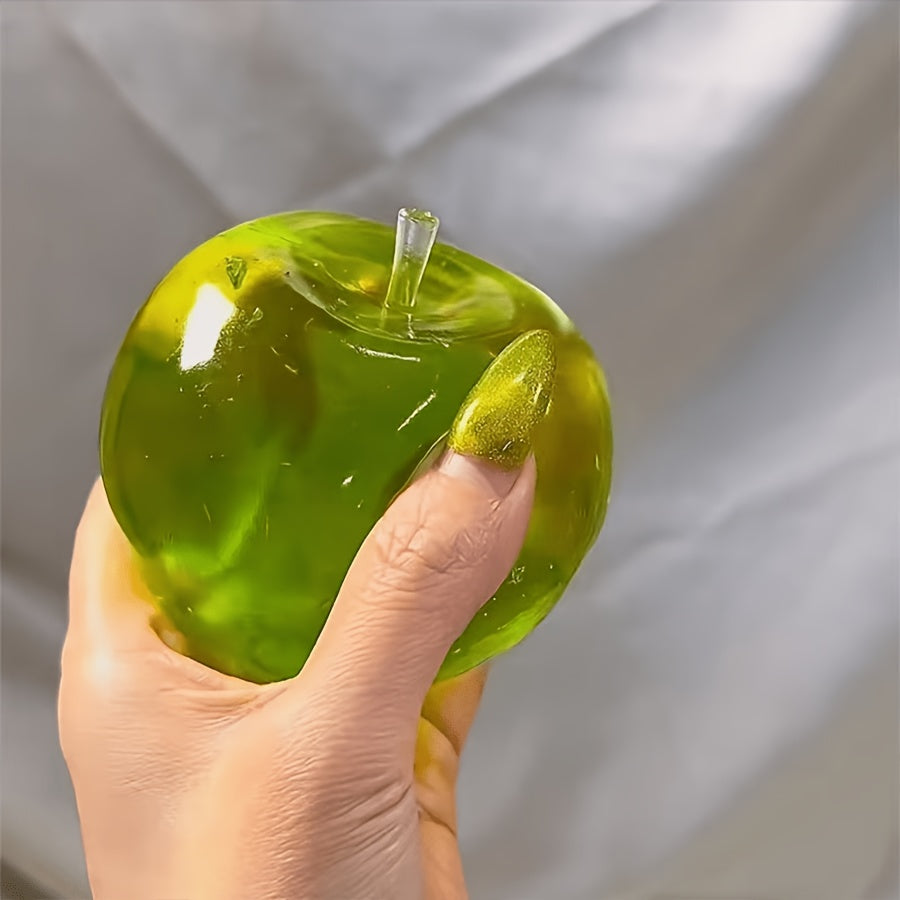 【Buy One Get One Free】2pcs  apple-Shaped Suitable for Parties, Anxiety Sensory Fidget Gadgets, Bouncy Plastic Favors for &, Birthday Gifts, Bachelorette Party Supplies for School Halloween Halloween,Christmas