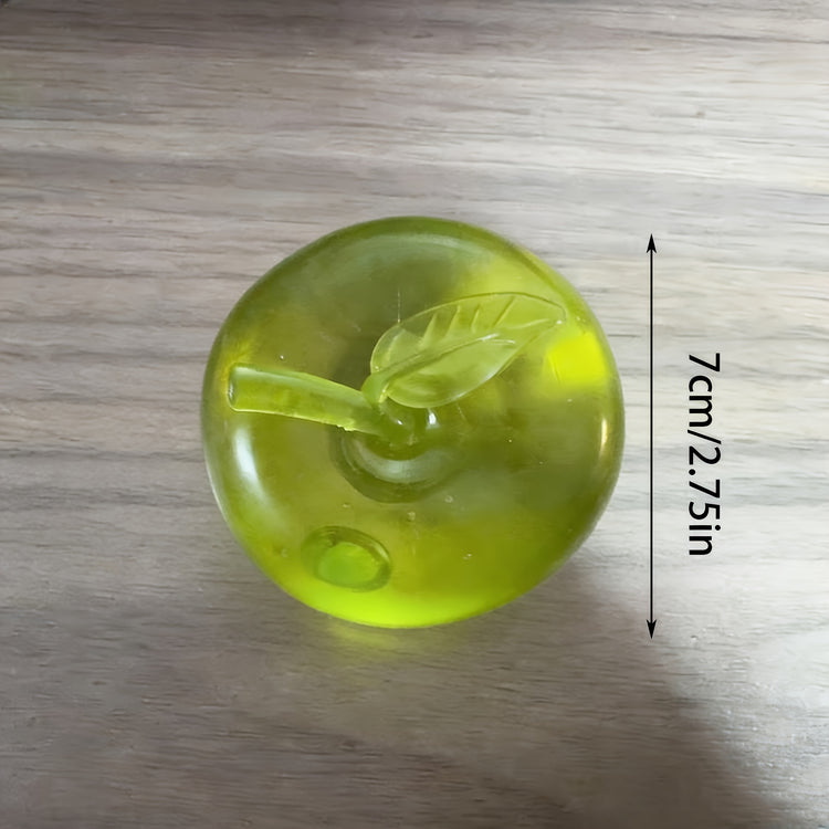 【Buy One Get One Free】2pcs  apple-Shaped Suitable for Parties, Anxiety Sensory Fidget Gadgets, Bouncy Plastic Favors for &, Birthday Gifts, Bachelorette Party Supplies for School Halloween Halloween,Christmas